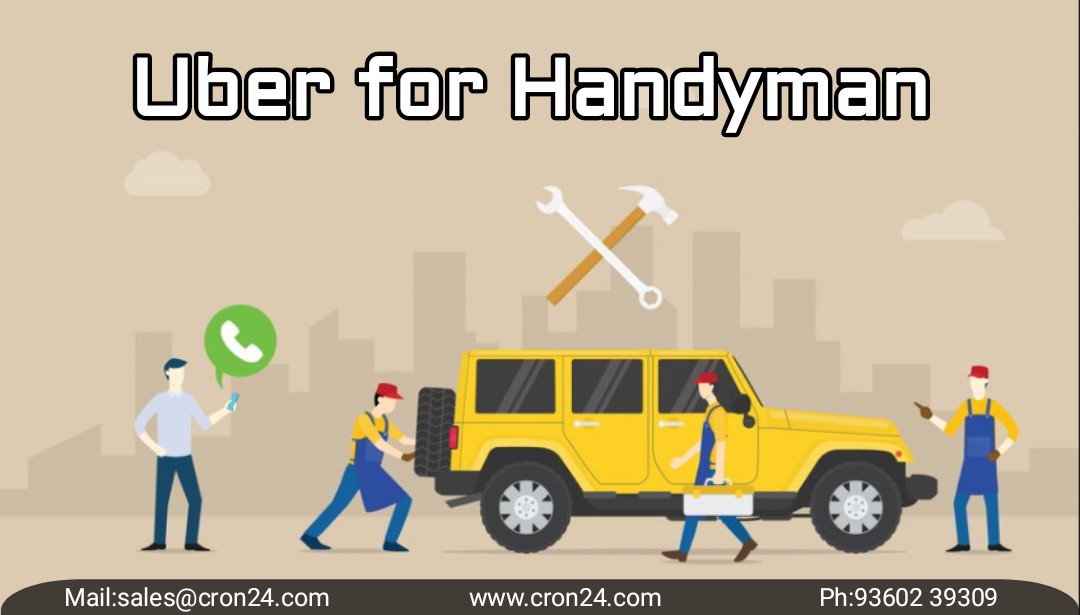 uber for handyman - cron24 technologies